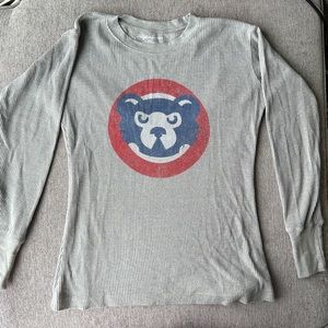 Chicago Cubs Women’s Waffle Long Sleeve T-Shirt